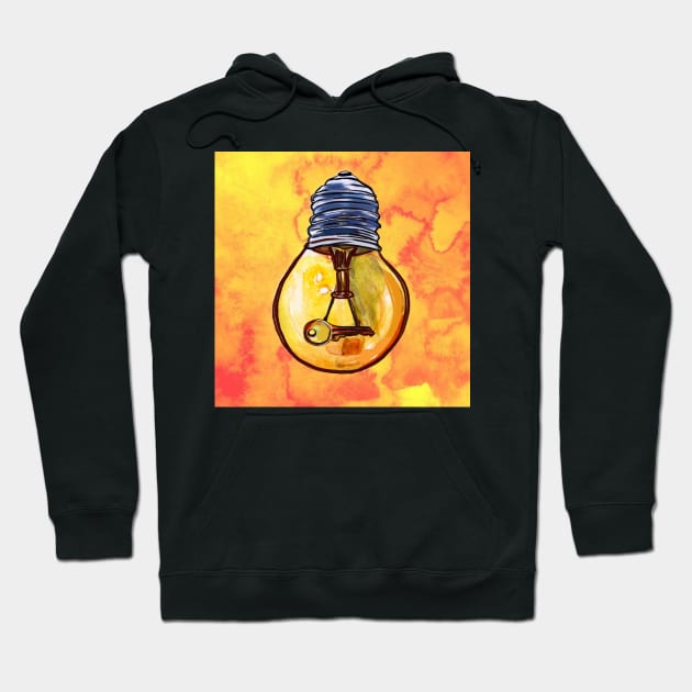 key in bulb - Good Idea! Hoodie by Art by Ergate